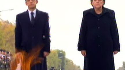 Angela Merkel et Nicolas Sarkozy