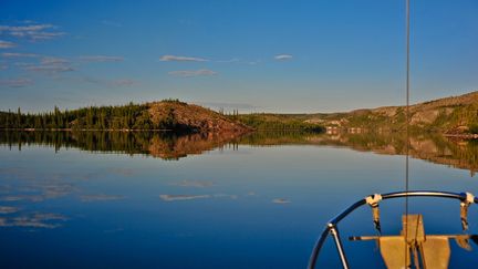 Le bras est du Grand Lac des Esclaves, en 2010 (STEVE SCHWARZ / MOMENT OPEN)