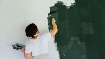 Cette peinture particulière, biodégradable, commence, pour l'heure, à se dégrader au bout d’un an (photo d'illustration). (ANASTASIA BABENKO / MOMENT RF)