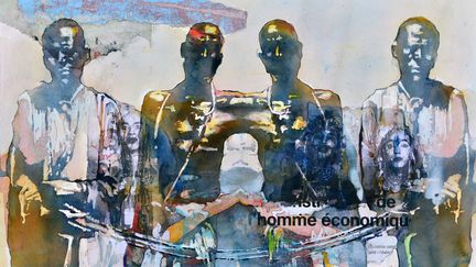 "L’homme économique", une œuvre de&nbsp;Bruce Clarke (BRUCE CLARKE - AFIKARIS)