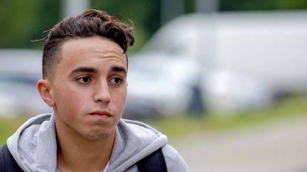 Abdelhak Nouri, alors joueur de l'Ajax Amsterdam, en juin 2016. (SANDER KONING / ANP / AFP)