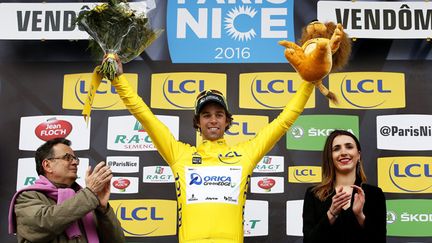 &nbsp; (Michael Matthews reste en jaune sur le Paris-Nice  © MaxPPP)