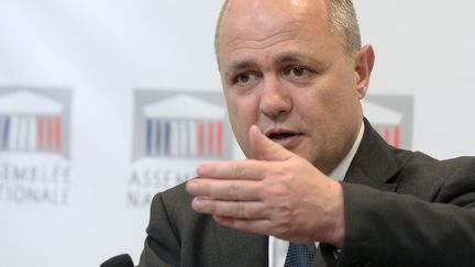  Bruno Le Roux, l'actuel ministre de l'Intérieur, en 2014 à l'Assemblée nationale, à Paris. (PIERRE ANDRIEU / AFP)