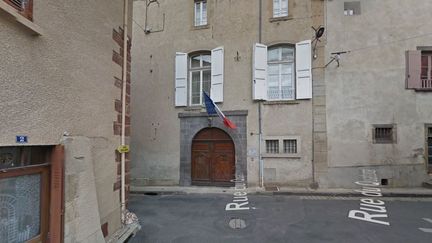 La sous-prefecture de Brioude (Haute-Loire). (GOOGLE STREET VIEW / FRANCETV INFO)