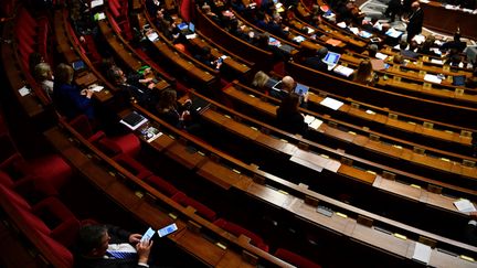 Une séance de questions au gouvernement, le 17 décembre 2019. (CHRISTOPHE ARCHAMBAULT / AFP)