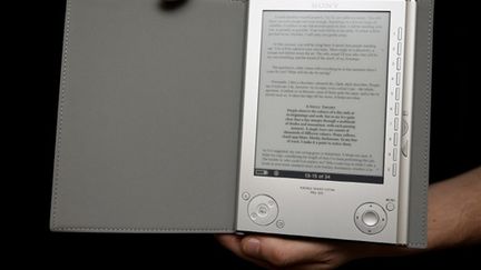 L'"e-book" (livre électronique) de Sony (© AFP/Shaun Curry)