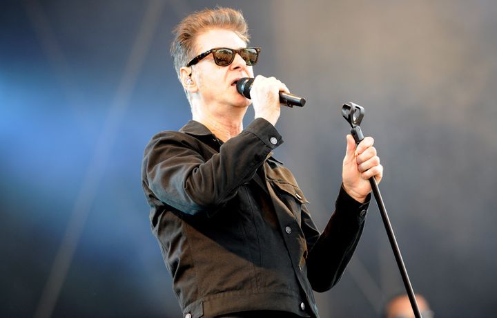 Etienne Daho aux Vieilles Charrues, le 20 juillet 2014
 (FRED TANNEAU/AFP)