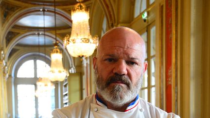 Le chef Philippe Etchebest, en octobre 2020. (MEHDI FEDOUACH / AFP)