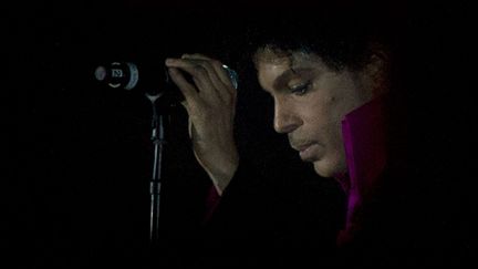 Le chanteur Prince lors du festival SXSW d'Austin (Texas), le 16 mars 2013. (JAY JANNER / AP / SIPA)