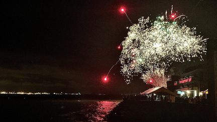 Des feux d'artifice en France, le 14 juillet 2022. (MAXPPP)