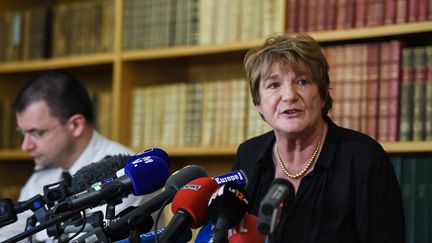 Le procureur de la République de Besançon (Doubs), Edwige Roux-Morizot, le 30 janvier 2018. (SEBASTIEN BOZON / AFP)