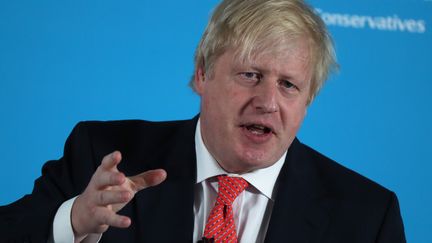 Boris Johnson, le 6 juin 2017, à Durham (Royaume-Uni). (SCOTT HEPPELL / AFP)