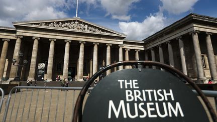 Le British Museum, à Londres, le 24 août 2018.&nbsp; (DANIEL LEAL-OLIVAS / AFP)