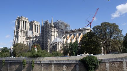 Vue de Notre-Dame de Paris, le 19 août 2019 (AFP)