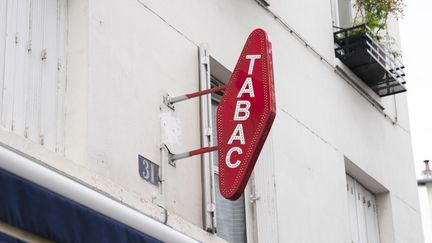 A tobacco shop in Paris, May 6, 2023. (FIORA GARENZI / HANS LUCAS / AFP)