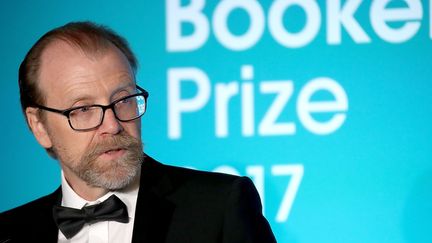 L'écrivain américain George Saunders lauréat du Man Booker Prize 2017, octobre 2017
 (Chris Jackson / POOL / AFP)