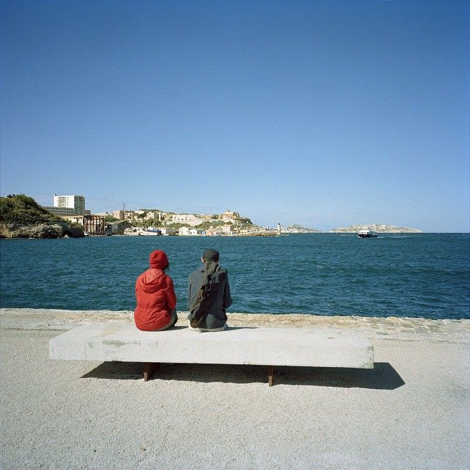 Esplanade du J4 à Marseille
 (Raymond Depardon / Magnum photo)