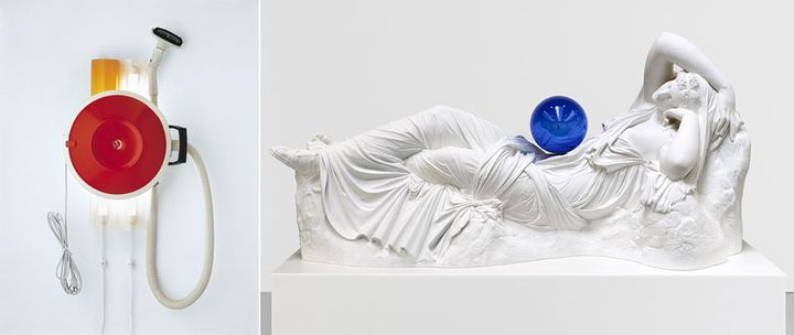 &nbsp; (Hoover Celebrity III (1980 Photo : Douglas M. Parker Studios, Los Angeles The Museum Of Contemporary Art, Los Angeles, Gift Of Lannan Foundation) et Gazing Ball (Ariadne, 2013 - Photo : Tom Powel Imaging Monsoon Art Collection) © Jeff Koons)