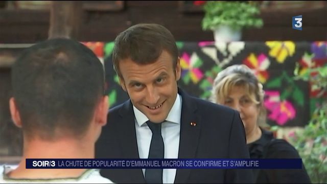 Emmanuel Macron : Historique Chute De Popularité