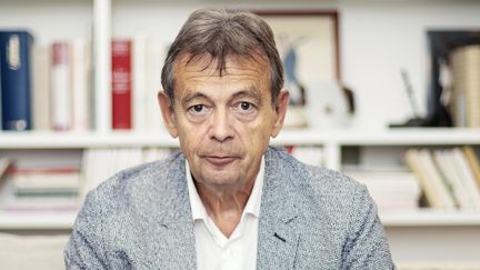 Portrait de l''écrivain Pierre Lemaitre, juillet 2019 (PHOTOGRAPHER: SAMUEL KIRSZENBAUM)