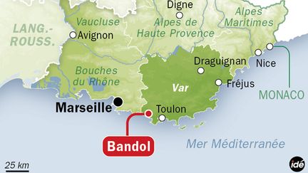 &nbsp; (Une femme de 78 ans a perdu la vie vendredi à Bandol au moment des intempéries © Maxppp)