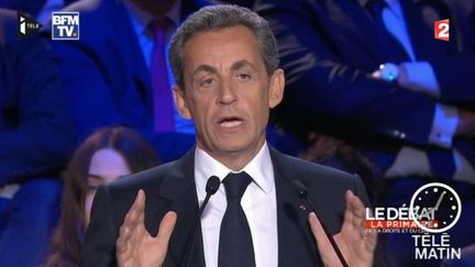 Primaire de la droite et du centre : Nicolas Sarkozy ciblé par les autres candidats