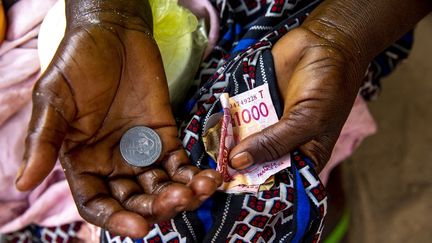 A&nbsp;Korbongou, au Togo, en mars 2020. (GODONG / BSIP via AFP)