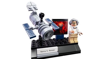 L'astronome&nbsp;Nancy Grace Roman,&nbsp;surnommée "la mère d'Hubble". (LEGO)