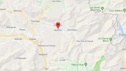 L'accident s'est produit sur la commune de Morillon (Haute-Savoie), dimanche 13 janvier 2019. (GOOGLE MAPS)