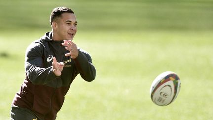 Le sud-africain Cheslin Kolbe quitte Toulouse pour rejoindre Toulon. (LUIGI BENNETT / POOL)