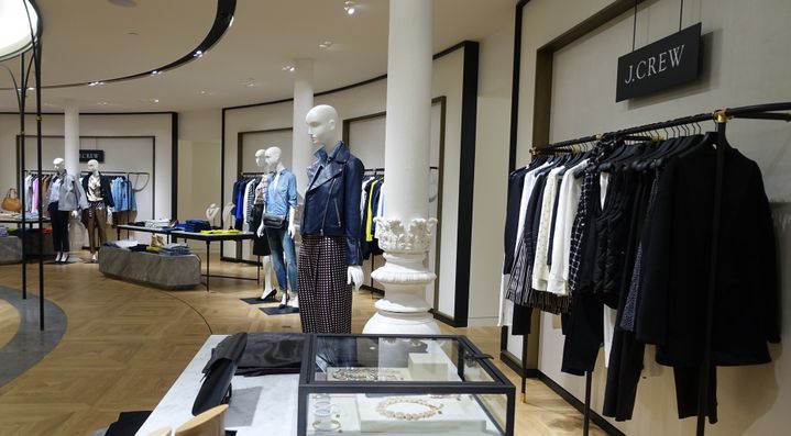 J.Crew au Bon Marché Rive Gauche dans le cadre de l'exposition "Brooklyn"
 (Corinne Jeammet)