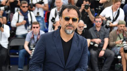 Le réalisateur mexicain Alejandro Iñarritu, le 22 mai 2017 au Festival de Cannes. (ALBERTO PIZZOLI / AFP)