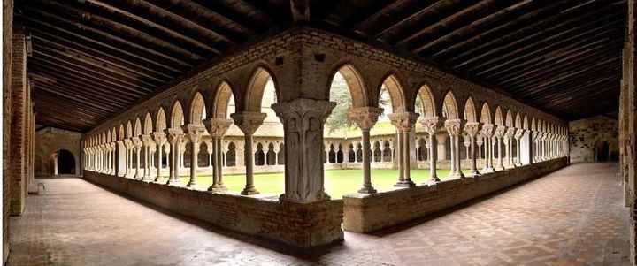 Cloître de l&#039;abbatiale Saint-Pierre de Moissac (Tarn-et-Garonne)
 (DR)