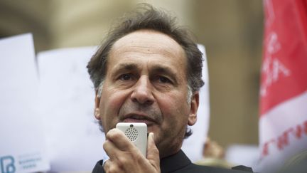 Le b&acirc;tonnier de Paris, Pierre-Olivier Sur, le 16 octobre 2015 &agrave; Paris. (PATRICE PIERROT / CITIZENSIDE.COM / AFP)