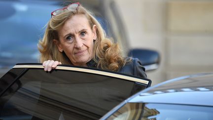 La ministre de la Justice, Nicole Belloubet, à Paris, le 21 novembre 2018. (ALAIN JOCARD / AFP)