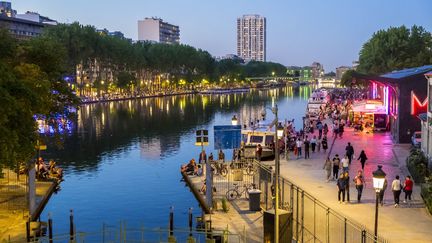 Le drame s'est déroulé à proximité du bassin de la Villette, dans la nuit du 23 au 24 octobre 2018 à Paris. (GARDEL BERTRAND / HEMIS.FR / AFP)