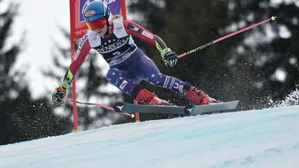 Mikaela Shiffrin lors du géant d'Ofterschwang. (ANGELIKA WARMUTH / DPA)