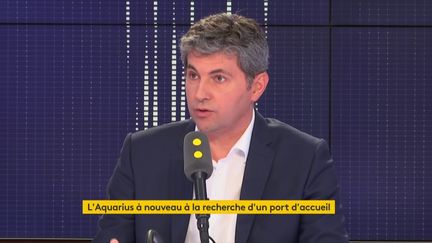 Gilles&nbsp;Platret, porte-parole du parti Les Républicains, était l'invité de franceinfo mardi 14 août. (FRANCEINFO)