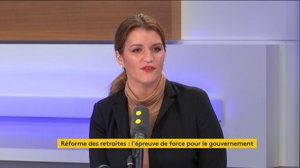 Marlène Schiappa, secrétaire d'État chargée de l'Égalité entre les femmes et les hommes et de la lutte contre les discriminations. (FRANCEINFO / RADIOFRANCE)