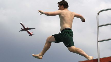 D&uuml;sseldorf (Allemagne), 30 &deg;C, le 4 juillet 2012. (FRANK AUGSTEIN / AP / SIPA)