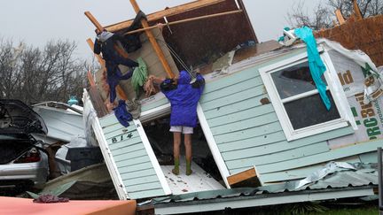 De nombreux habitants ont tout perdu, comme ici à Fulton. (RICK WILKING / REUTERS)