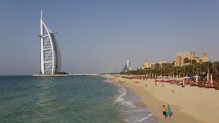 Le faits se sont produits sur une plage de Duba&iuml; (Emirats arabes unis). (HAUSER PATRICE / HEMIS.FR / AFP )