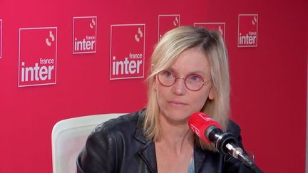 Agnès Pannier-Runacher, la ministre de la Transition énergétique, sur France Inter, mardi 30 août 2022. (CAPTURE ECRAN FRANCE INTER)