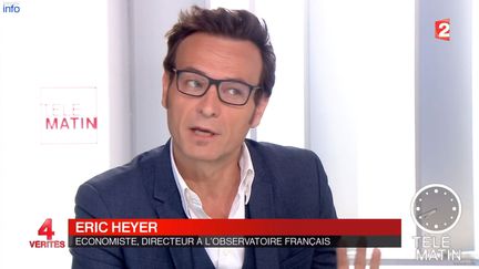 Les 4 Vérités-Eric Heyer demande une politique "plus équilibrée"