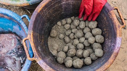 grâce à un combustible écologique Bioterre, composé d’argile naturelle et de coque d’arachide. «L’électricité fonctionne au solaire, à l’électrique et au gasoil», ajoute la photographe. L’ONG s'est dotée de fonds pour constituer une caisse d'épargne grâce à laquelle des microcrédits peuvent être proposés aux villageois. Cette microfinance permet d’encourager la création d'activités économiques. (Nathalie Guironnet)