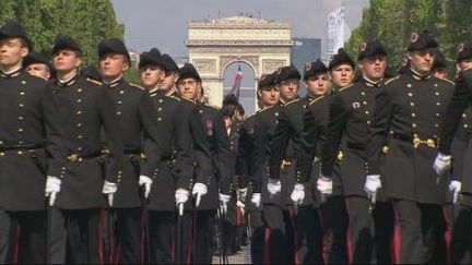 Les Champs-Elysées, le 14 juillet 2011