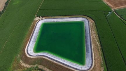 Agriculture : de gigantesques retenues d'eau au milieu des champs font polémique
