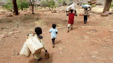 Si une dizaine de kilomètres séparent seulement la frontière du camp de Yida, il leur faut environ un jour de marche pour le rejoindre.

Toute la frontière est devenue extrêmement dangereuse pour les populations civiles en exode, ce qui rend le travail des associations humanitaires très difficile.

Les combats et les bombardements incessants de l'aviation soudanaise ont obligé les civils à fuir leurs maisons et les paysans à abandonner leurs terres. (REUTERS/Mohamed Nureldin Abdallah)