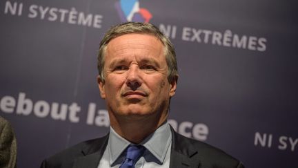 &nbsp; (Les électeurs Nicolas Dupont Aignan " ont exprimé une colère constructive". © MaxPPP)