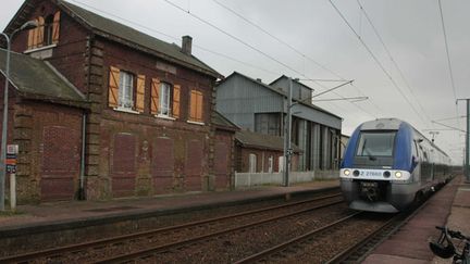 &nbsp; (En Normandie, un train sur deux en circulation après une agression (illustration) © MaxPPP)